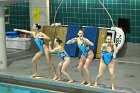 Artistic Swim vs TWC  Wheaton College Artistic Swimming vs Texas Women’s College. - Photo By: KEITH NORDSTROM : Wheaton, Artistic Swimming